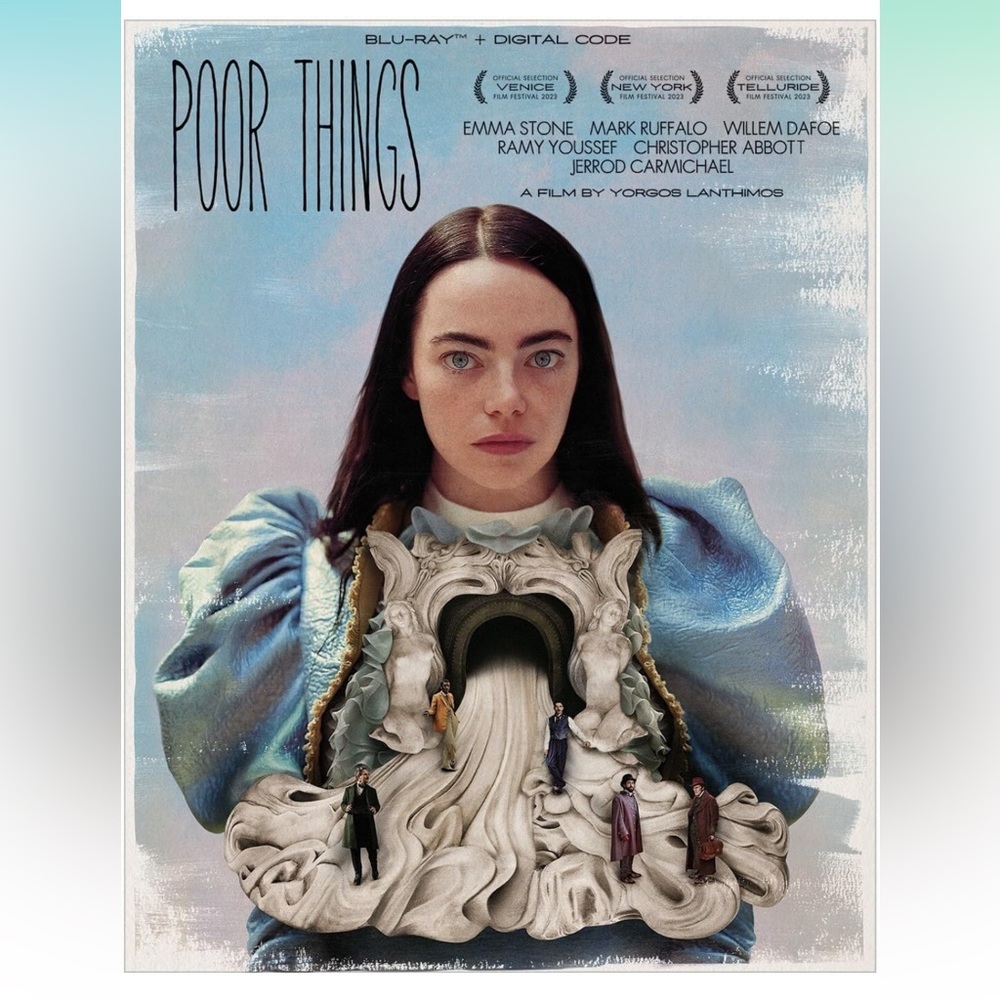 Poor Things Blue-ray DVD + Digital code NIB